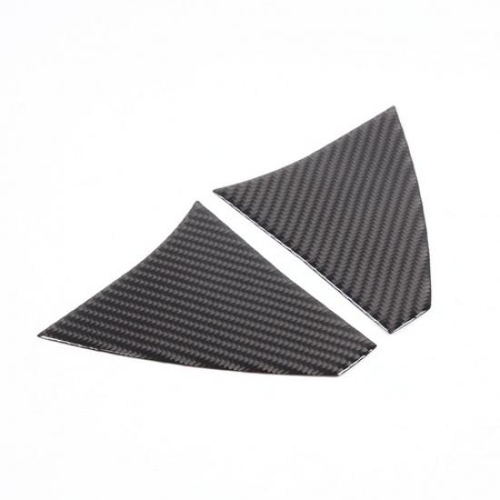 Carbon Fiber Door Speaker A-Pillar Cover Trim For BMW 5 Series G60 I5 2024+