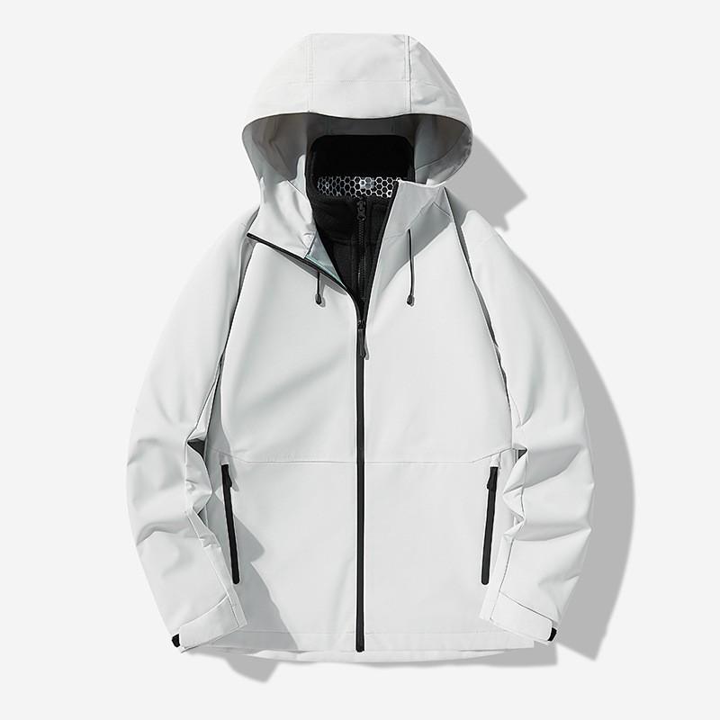 3-in-1 Waterproof Fleece Jacket Men Women Winter Outdoor Hiking Climbing Skiing