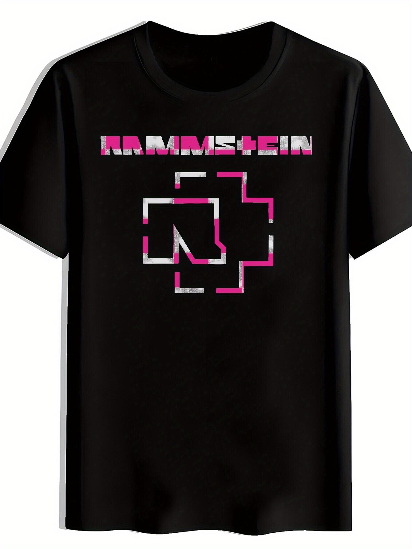 Retro Rock Band Graphic T-shirt -  KISS  Pink  Black Design XXL