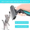 Dog Brush, Cat Brush, Short To Long Hair Suitablegentle Cat Brush Plucking (1 Piece, Lake Blue)