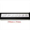3D Raise ABS XPANDER Letters Car Front Hood Emblem Badge Rear Trunk Sticker Decals For Mitsubishi XPANDER Logo Accessories