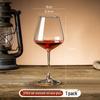 ZISIZ Handmade Light Luxury Red Wine Glass Set