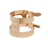 Bonade Baritone Saxophone Reverse Pink Gold Plated Finish Ligature, Tightening, (2256UPG)
