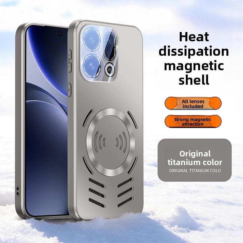 For OPPO Find X9 Ultra Case Hard PC heat dissipation magnetic MagSafe Protective Back Cover Case For Find X9 Pro X9S Pro shell