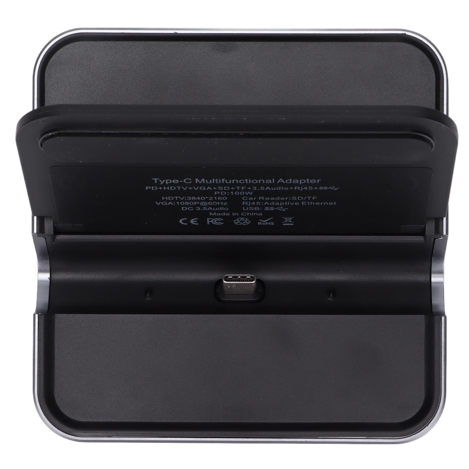 

USB C зарядный концентратор компактный портативный 2 порта USB3.0 док-станция для мобильного телефона Samsung