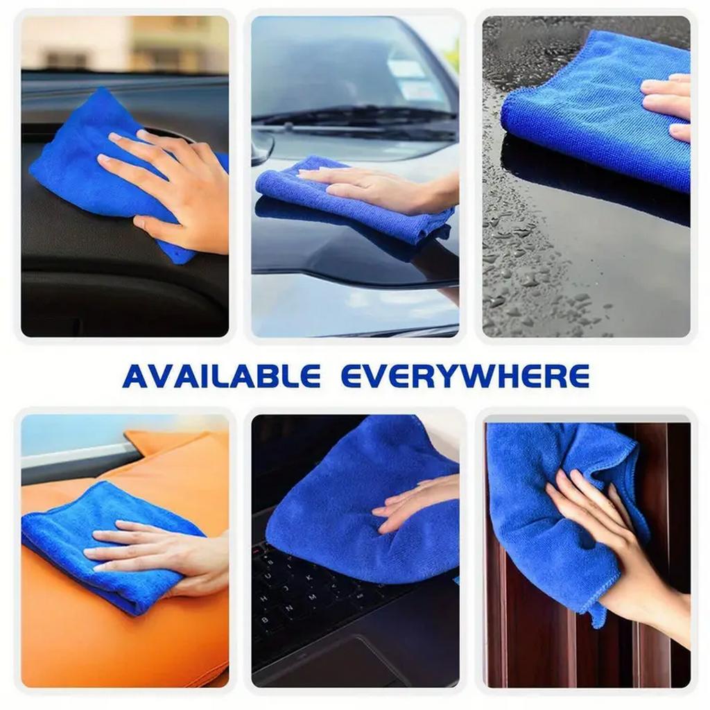 30x30cm Microfiber Car Wash Towel Easy To Wash And Dry Cleaning Supplies Tool Car Cleaning Towel