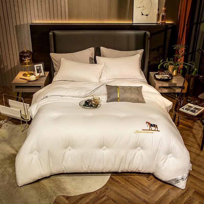 

CHANSI Heavenly Snow Cotton 60-count Embroidered Duvet