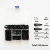 Curly Wavy Hair Nets Scrunchie Set Black Hair Styling Accessories Hairstyle Hairpins Kit  Wedding