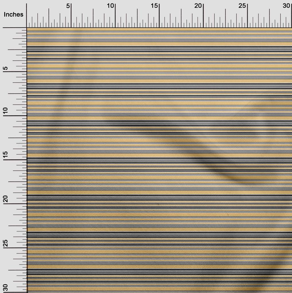 oneOone Cotton Flex Fabric Texture Stripe Print Fabric By Yard 40 Inch Wide