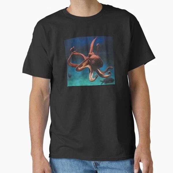 Cthulhu Octopus Classic TShirt Made In UsaAus TShirt S2xl S