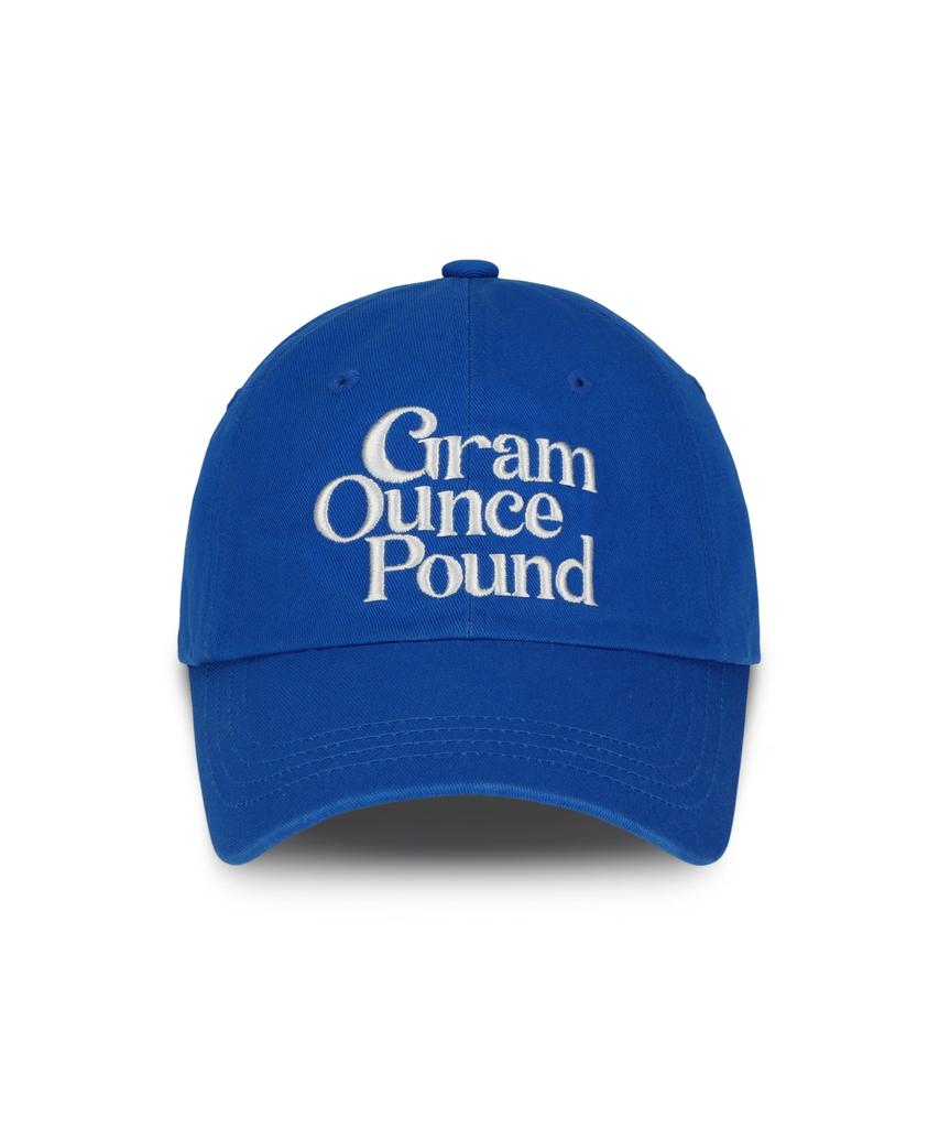 GRAM OUNCE POUND [5Colors] Everyday Logo 6-Panel Cap