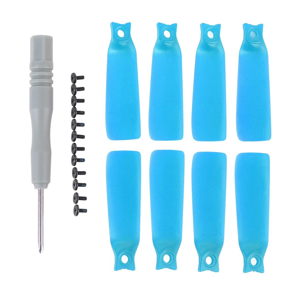 8pcs Drone Propellers Low Noise Lightweight Drone Propellers Blades for Flip Drone