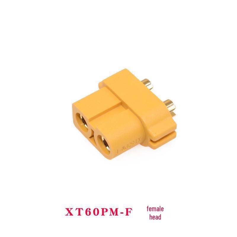 XT60PM Model Aircraft Power Connector: Lithium Battery to ESC/Motor Saddle Mount