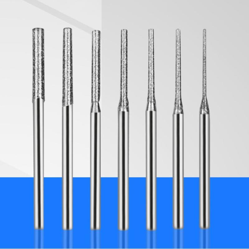 Multiple Use Professional Craft Punch Engraving Needle Set of 7 for Leather Wood, Jewelry Crafting Repairing Hole Making