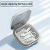 Braces Orthodontic Case Portable Mouth Guard Case Night Denture Holder with Lid Teeth Aligner Slim Braces Box Orthodontic Suppli