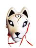 Ręcznie Malowana Maska na Całą Twarz Demon Kitsune Cosplay PVC Maskarada Halloween Maska Postaci z Kreskówki Dostępna