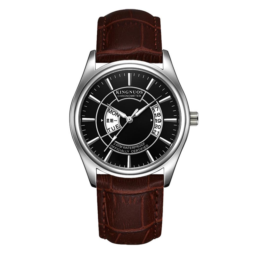 Men's Luminous Running Alarm Clock Watch