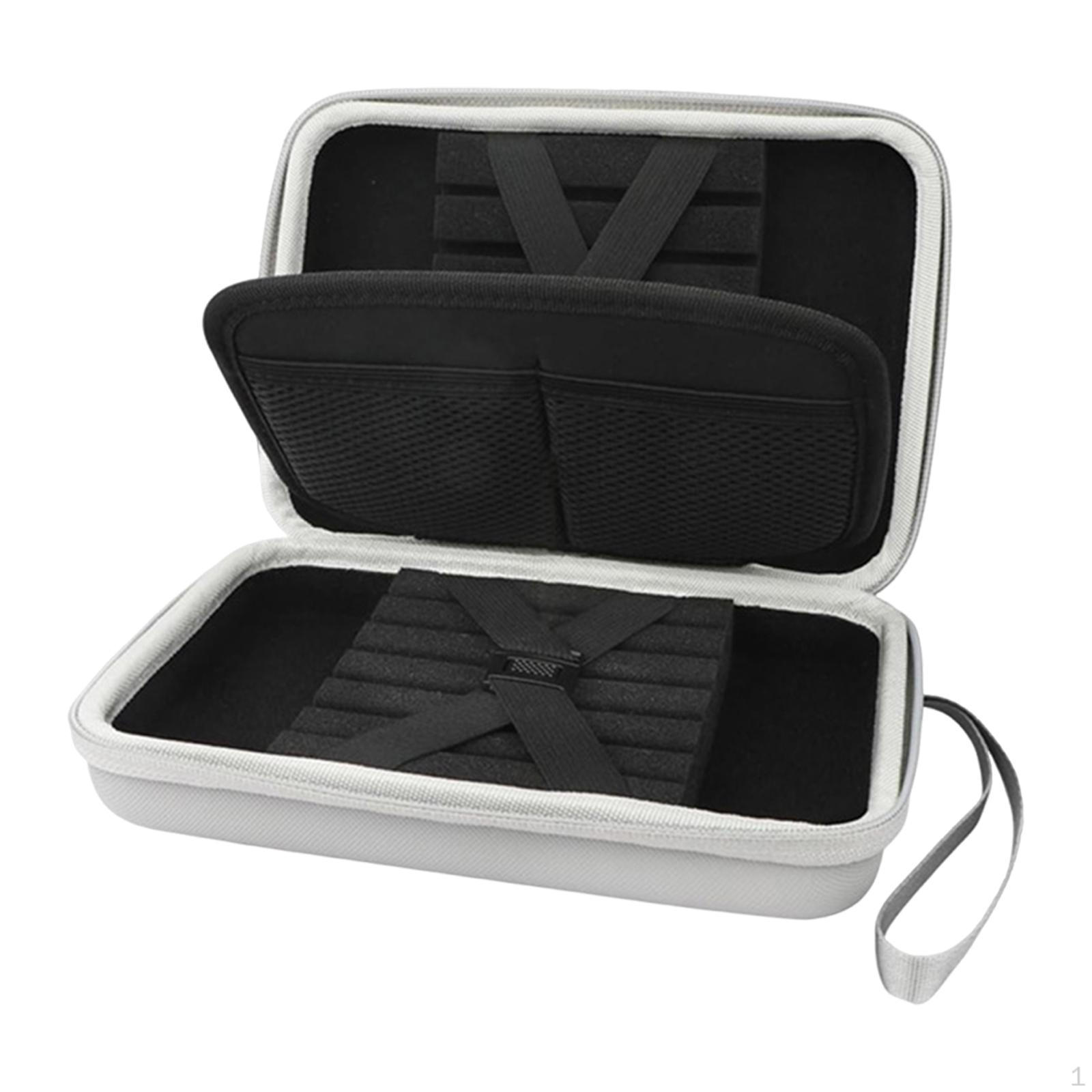 

Чехол для переноски с держателем для хранения, Внутренний, Портативный, Совместимый, Профессиональная защита, серый