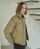 Yuppe Leather Short Padding_Beige