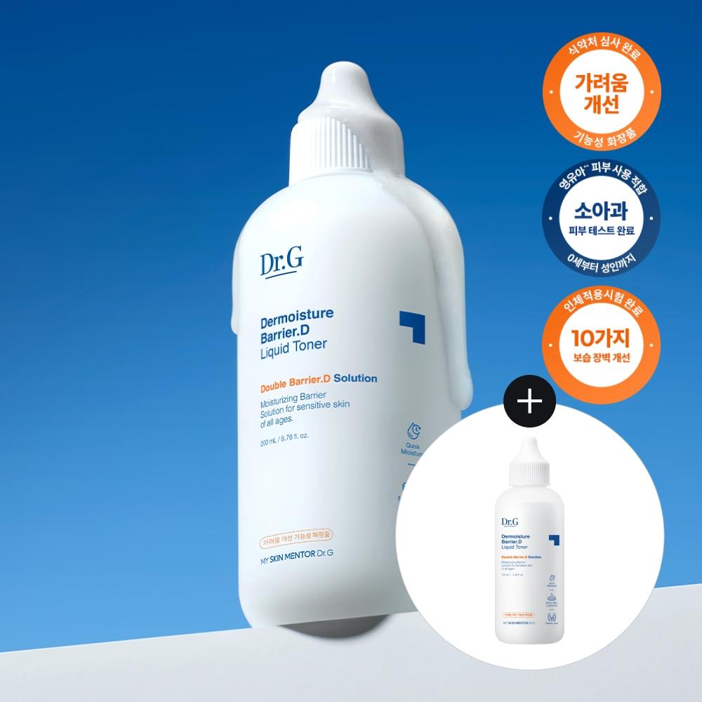 Dr.g [fast Moisturizing] Dr.g The Moisture Barrier D liquiD Toner 200ml Plan  +100ml 