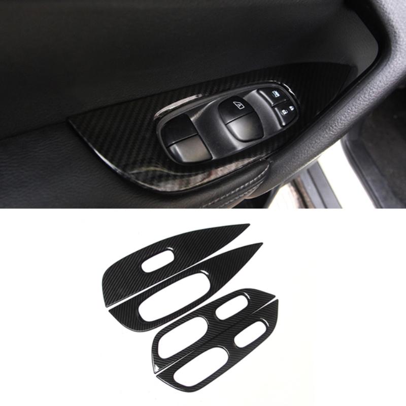 LHD RHD For Nissan X Trail T32 X-trail 2014- interior Accessories door armrest window  button switch gear shift panle cover