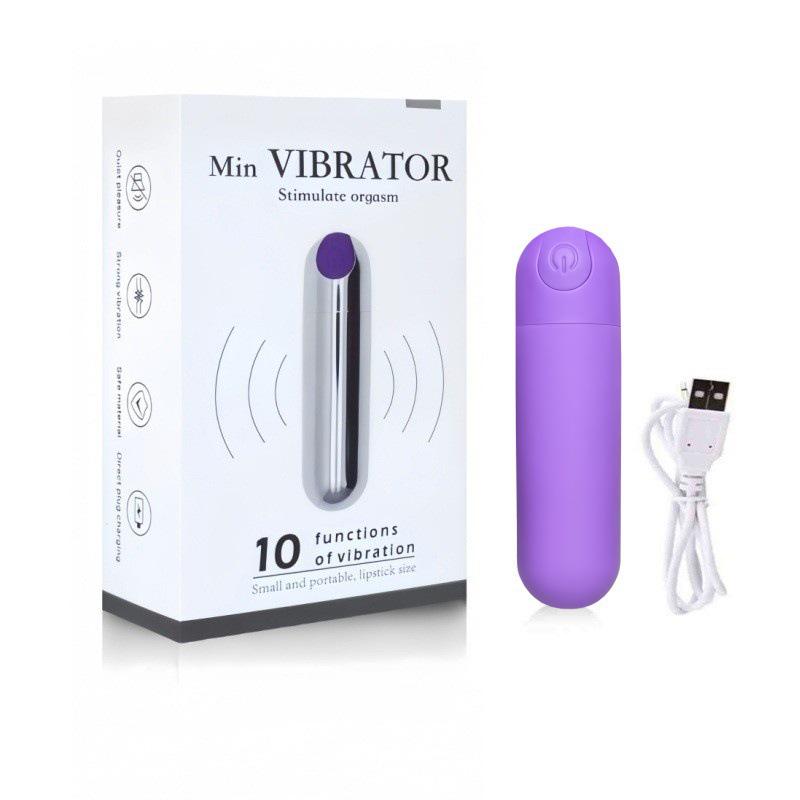 Multi-Speed Wireless Vibrating Bullet for Couples - Mini Massager & Anal Plug