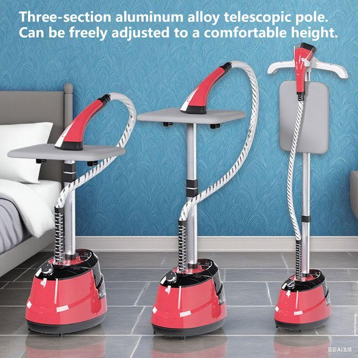 2 in 1 garment steamer - Vertical steamer - 2000W/2L - Three height settings - Three steam types - All Fabrics