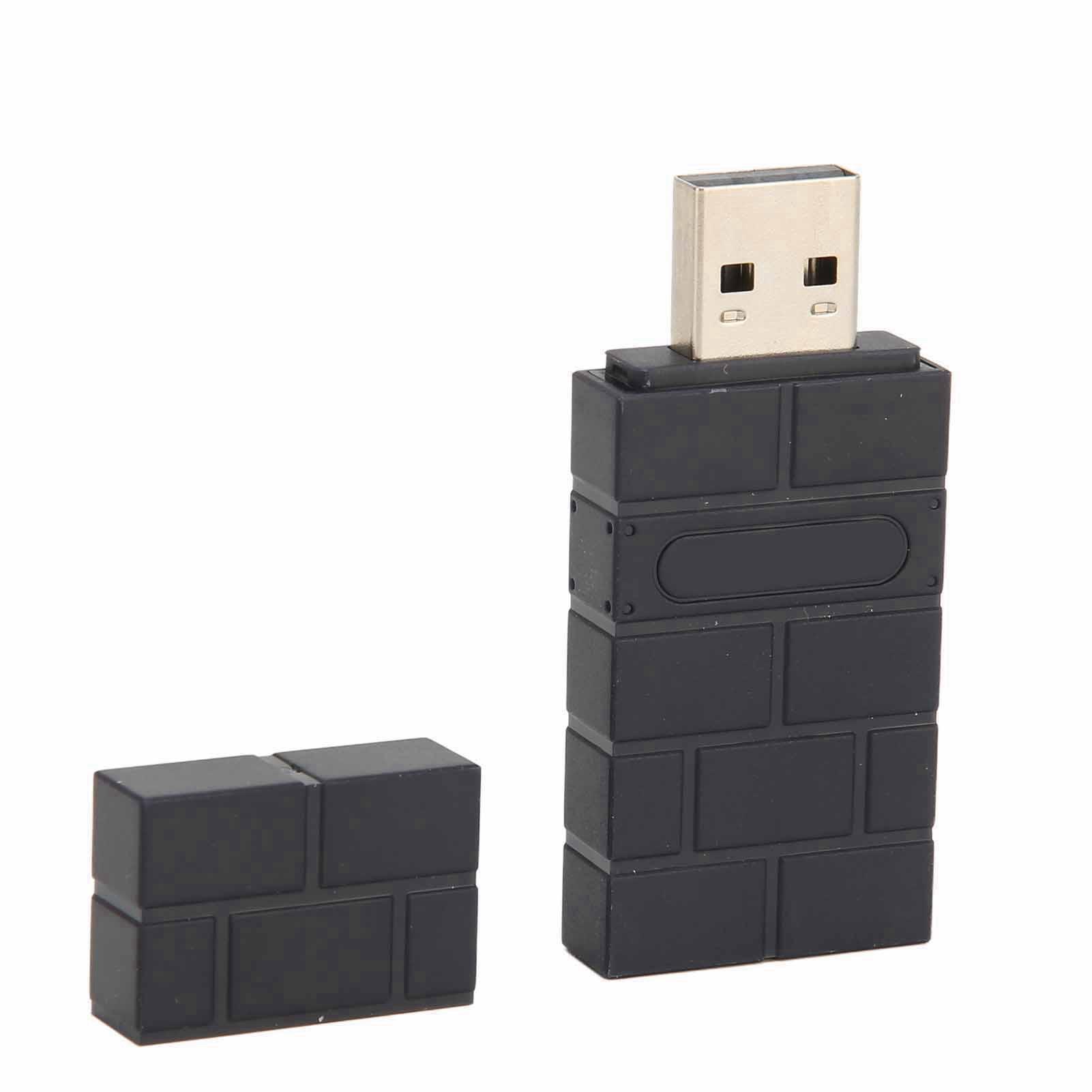 

USB Бездротовий Bluetooth Адаптер для контролерів Switch & 8Bitdo & для Windows & OSX червоний
