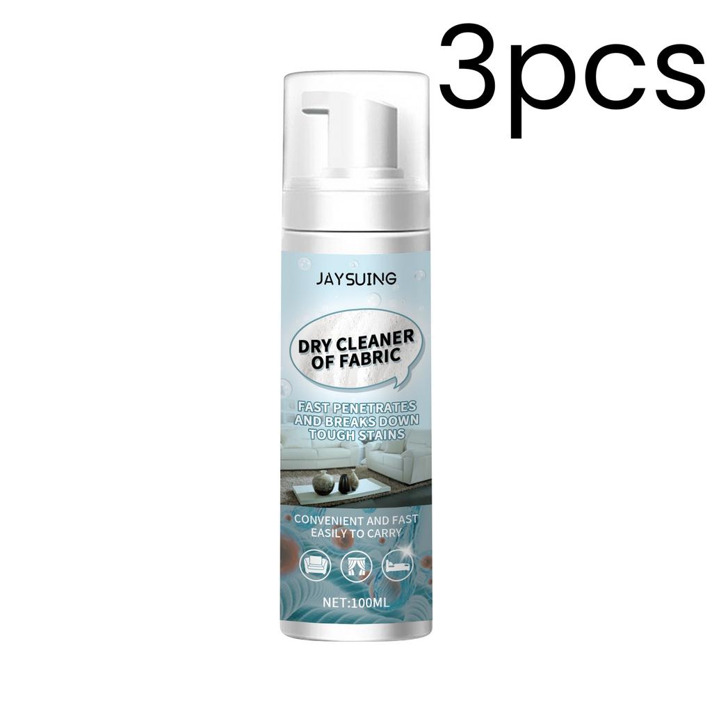 JAYSUING Fabric Stain Remover for Sofa Curtain Carpet Deep Cleaning No Disassembly Gentle Multi Purpose Fabric Dry Cleaner 100ml