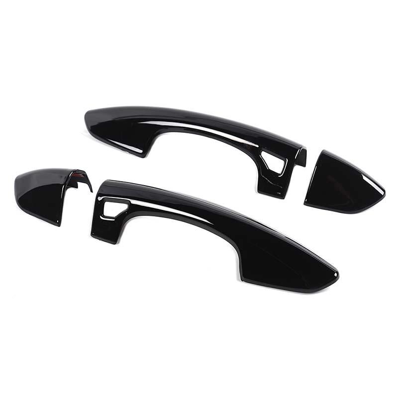 

ABS Накладка-декорация на ручку двери Подходит для Ford Mustang 2015-2023 Внешние аксессуары чёрный