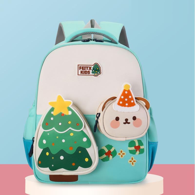 

Школьный рюкзак новая любовь универсальный детский рюкзак сочетание цветов рюкзак первый класс большая вместимость зелёный