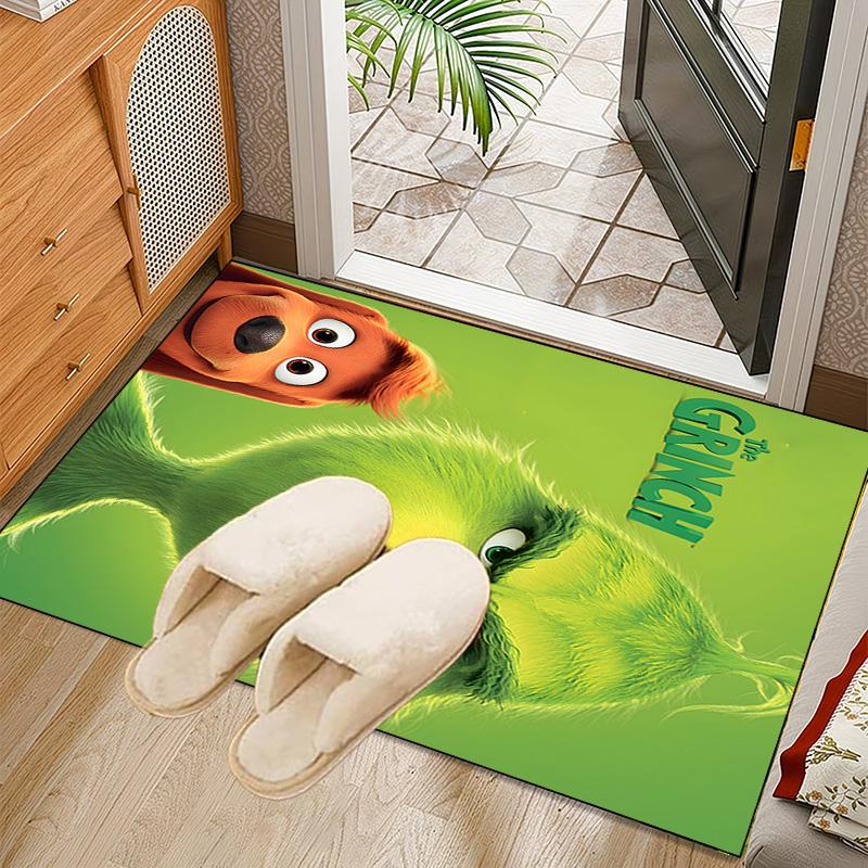 Christmas Comfort Rug Office Carpet Non-Slip Mat, Chair Rug Floor Covering for Gaming, Bedroom, Living Room , Home Decor Christmas Gift