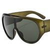 New Oversized Frame Sports Sunglasses Trendy Men's And Women's Personalized Sunglasses Outdoor Cycling Sun Protection Glasses