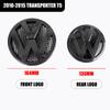 XYZ1 1/2pcs Car Front Rear Trunk Logo Emblem Badge Sticker Decoration For Volkswagen VW Transporter T5 2010 2011 2012 2013 2014 2015