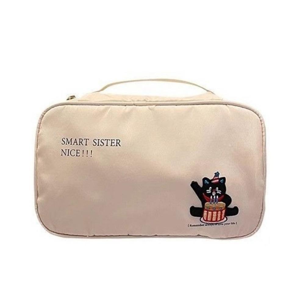 Cartoon Underwear Storage Bag Large Capacity Bra Storage Bag Underwear Packing Cube  Travel