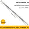 Round & Square Shank Concrete Hammer Drill Bit for Wall Drilling