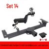 Ford New Transit T8 Tow Bar & Hitch: Compatible with Tourneo Custom for Rear Towing Hook Modification.