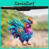 Charming Cartoon Rooster Design Car Hanging Pendant Perfect For Interior Decoration