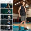 Sillictor Chladivé sportovní tílko bez rukávů Kamufláž Tréninkové UV Velikost Pánský top, Potisk, Nošení, Strečové, Fitness, Prodyšné, Rychleschnoucí, Ochrana,