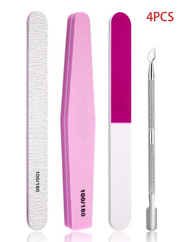 

Полный набор инструментов для ухода за ногтями — включает ножницы для кутикулы, пилочку для ногтей и средство для удаления омертвевшей кожи