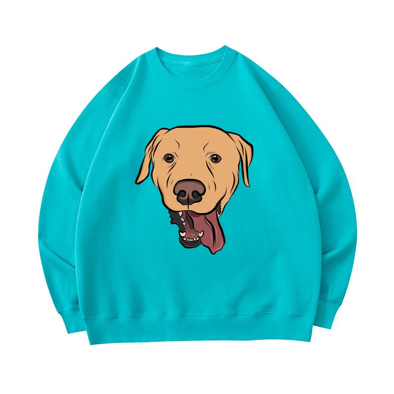 yellow lab sweater