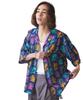 WEGO Unisex HOOKANO Aloha Short Loose Size Pattern 3 Custom-Made Shirt, Patterned, Sleeve, Big, Fit, Stylish, Spring/Summer/Autumn, Men's, M,
