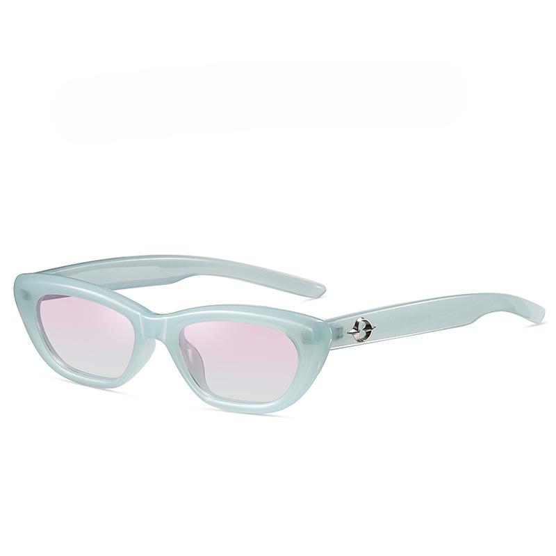 Neu 1,1 Polarisierte Sonnenbrille Koreanische Retro TR90 Kleine Box Sonnenbrille