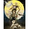 Skull Jack Sally Couple Diamond Painting New Full Diamond Nightmare Before Christmas Themed Handmade DIY Diamond Embroidery Material Pack