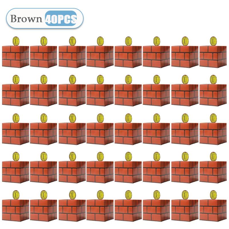 1-40 STÜCKE Fragezeichenblock Süßigkeiten Geschenkbox Geschenkbox Anime Süßigkeitenboxen Geburtstagsfeier Dekoration Kindergeschenk Verpackungsbeutel Gastgeschenktüte Box