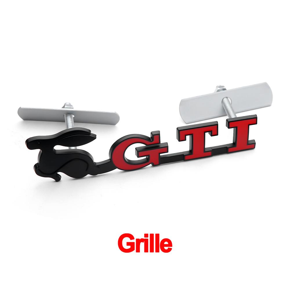 Insignă Metalică 3D Capotă Față Grilă/Autocolante Mașină GTI Pentru Volkswagen Jetta Lavida Bora polo 2018 passat b6 b8 mk6 golf R Rline Bora GJ4