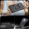 Funda para teléfono con soporte de anillo magnético para Xiaomi Redmi 15C 4G 171.6mm 5G 173.2mm Protección deslizante para cámara Marco de TPU Cubierta trasera de plástico