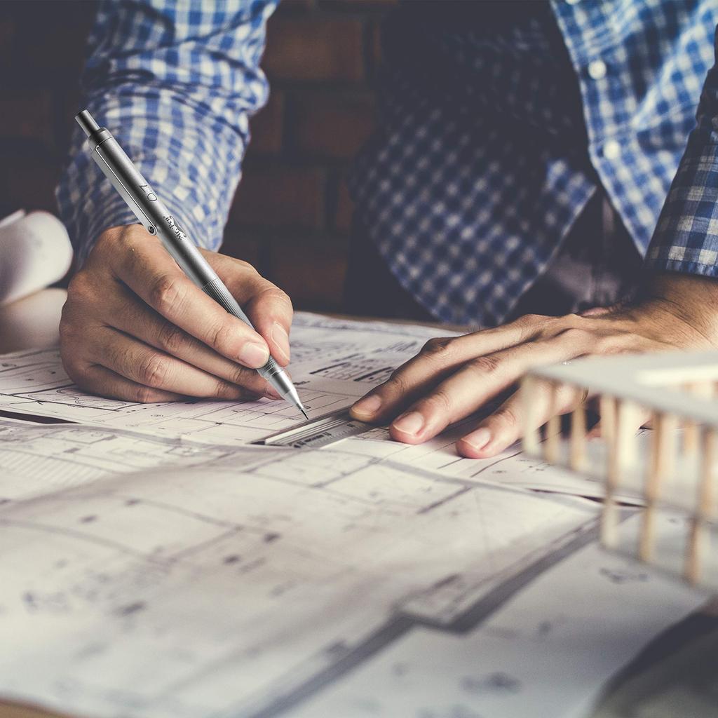 Pen Mechanical Pencil Metal Mechanical Drawing Artist Sketching Lead Mechanical Drawing Pencil Mr. - 0.7 Pencil, Pencil, Pencil, Pencil, Pencil,