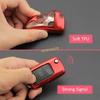 Flip Key Fob Chain For VW Jetta Polo Golf MK6 Passat B7 Tiguan Beetle Touran Eos UP Scirocco Accessories Cover Case Keychain