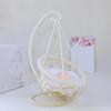 With Cushion Mini Doll Hanging Chair Hand-woven Miniature Size Toy Hammock Doll Accessories Toy Room Decoration Enamel Doll